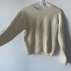 Everlane Cream Cloud Sweater